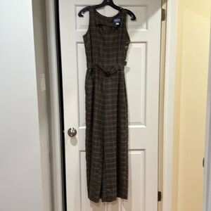 Plaid NWT Jumpsuit